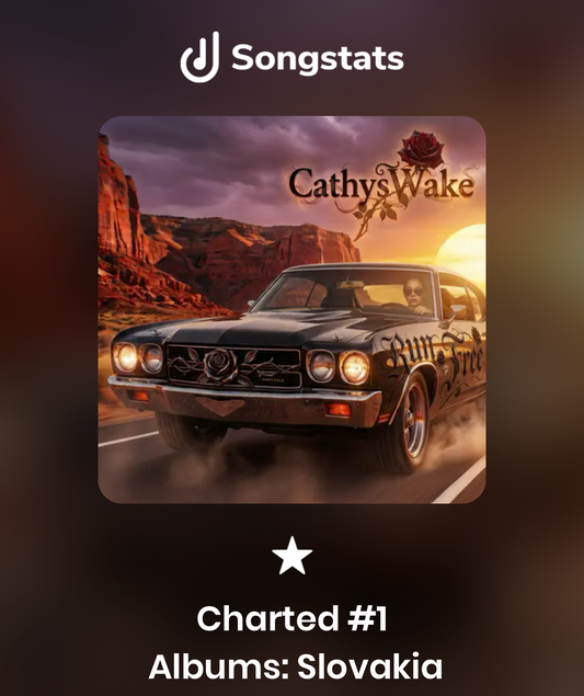 CathysWake "Run Free" Number One on Release Day