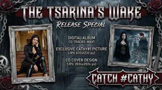 ffizielles Album-Cover von The Tsarina's Wake der Band CathysWake – Digital Collector's Release Special mit exklusiven Studio-Master-Tracks.