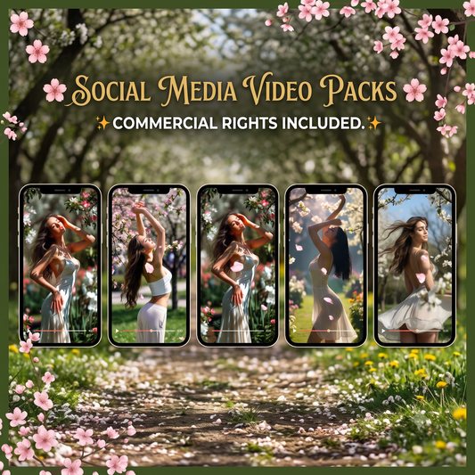 Aesthetic Spring & Lifestyle B-Roll Bundle – 50 Premium 10-Second Clips