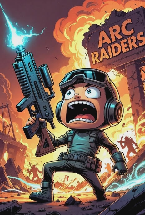 Gaming FanArt | Animated Cartoon Raiders Action (Vol. 1)